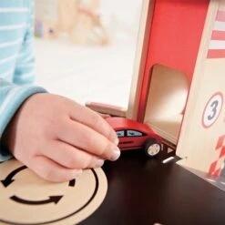 Garage Station Service écolo Petites Voitures Hape®- Jouets écologiques -Bois Jouets Magasin garage hape station service ecolo petites voitures jouets ecologiques 6