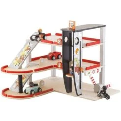 Garage Petites Voitures Parking Graffiti 3 Niveaux Sevi® 1831 - Garage En Bois -Bois Jouets Magasin garage petites voitures parking graffiti 3 niveaux sevi 1831 garage en bois 1