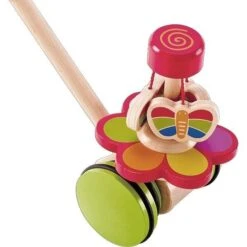 Canne à Pousser Tourniquet à Papillons Hape®- Jouets Bio Hape -Bois Jouets Magasin hape canne a pousser tourniquet a papillons jouets bio hape 2