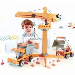 Grue De Chantier En Bois Hape® - Jouets Hape 12 Grue De Chantier En Bois Hape® - Jouets Hape -Bois Jouets Magasin hape grue de chantier en bois jouets hape 4