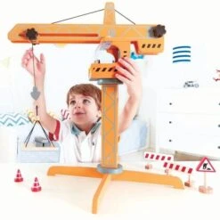 Grue De Chantier En Bois Hape® - Jouets Hape 13 Grue De Chantier En Bois Hape® - Jouets Hape -Bois Jouets Magasin hape grue de chantier en bois jouets hape 5