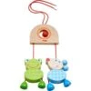 Hochet Bois à Suspendre Duo Animaux HABA® - Hochets Bébé 1 Hochet Bois à Suspendre Duo Animaux HABA® - Hochets Bébé -Bois Jouets Magasin hochet bois a suspendre ours haba hochets bebe