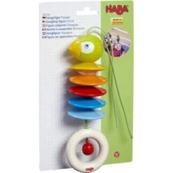 Hochets Bois à Suspendre Perroquet HABA® - Hochets Bébé -Bois Jouets Magasin hochet bois a suspendre perroquet haba hochets bebe 4