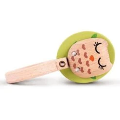 Hochet Bois EverEarth® Arbre Hibou Clap Clap - Jouets En Bois -Bois Jouets Magasin hochet bois everearth arbre hibou clap clap jouets en bois 1