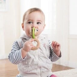 Hochet Bois EverEarth® Arbre Hibou Clap Clap - Jouets En Bois -Bois Jouets Magasin hochet bois everearth arbre hibou clap clap jouets en bois 2