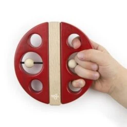 Hochet En Bois Magnétique Tegu® Coccinelle - Jouets En Bois -Bois Jouets Magasin hochet en bois magnetique tegu coccinelle jouets en bois 5