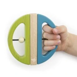 Hochet En Bois Magnétique Tegu® Papillon Vert & Bleu - Jouets En Bois -Bois Jouets Magasin hochet en bois magnetique tegu papillon vert bleu jouets en bois 5