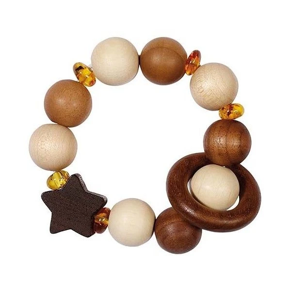 Hochet Flexible étoile & Ambre Heimess - Jouets En Bois Bébé 3 Hochet Flexible étoile & Ambre Heimess - Jouets En Bois Bébé