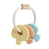 Hochet Porte Clés Pastel Plantoys® - Jouet En Bois Bébé -Bois Jouets Magasin hochet porte cles pastel plantoys jouet en bois bebe