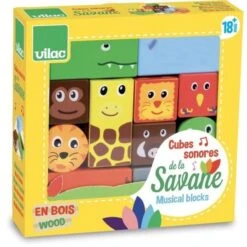 Hochets En Bois Sensoriel 11 Cubes Sonores Animaux D'Afrique Vilac®- Jouets En Bois 9 Hochets En Bois Sensoriel 11 Cubes Sonores Animaux D'Afrique Vilac®- Jouets En Bois -Bois Jouets Magasin hochets en bois sensoriel cubes sonores animaux d afrique vilac jouets en bois 3
