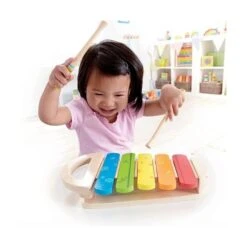 Instrument Musique Enfant Xylophone Bébé 5 Tons Bois Hape®- Jouets Music -Bois Jouets Magasin instrument musique enfant xylophone bebe 5 tons bois hape 4