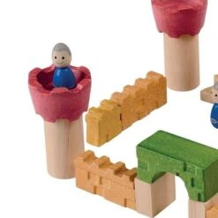 Jeu Construction Chateau Fort'PlanWood'- Jouet Plantoys -Bois Jouets Magasin jeu construction chateau fort planwood jouet plantoys 2