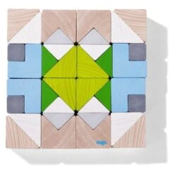 Jeu En Bois D'assemblage En 3D 36 Pièces Mosaïque Nordic Haba® - Jeu Haba -Bois Jouets Magasin jeu d assemblage en 3d mosaique nordic haba jeu reflexion 2