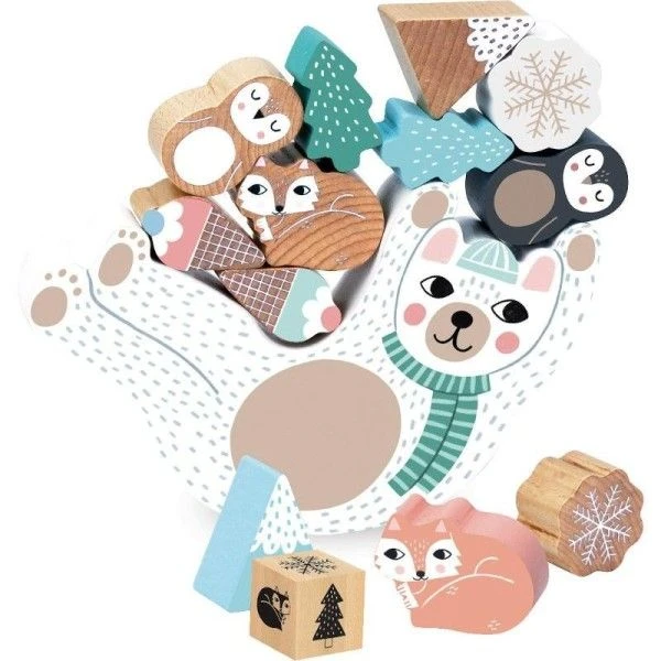 Jeu D'équilibre En Bois Eddy Bear De Michelle Carlsund Vilac® - Jouets En Bois 4 Jeu D'équilibre En Bois Eddy Bear De Michelle Carlsund Vilac® - Jouets En Bois – Image 2