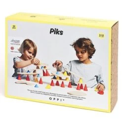 Jeu D'équilibre En Bois Piks Big Kit 64 Pièces Oppi® - Jouets Pédagogiques En Bois -Bois Jouets Magasin jeu d equilibre en bois piks big kit oppi jouet sen bois 7