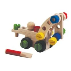 Jeu De Construction 30 Pièces PlanToys - Jouet En Bois -Bois Jouets Magasin jeu de construction 30 pieces plantoys jouet en bois 2