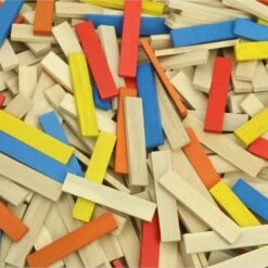 Jeu De Construction Batibloc 100 Planchettes Bois Colorées Vilac® - Jouets En Bois -Bois Jouets Magasin jeu de construction batibloc 100 planchettes bois colorees vilac jouets en bois 3