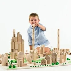 Bois Jouets Magasin -Bois Jouets Magasin jeu de construction en bois m2 blocks extension milaniwood jeux bois enfants 1