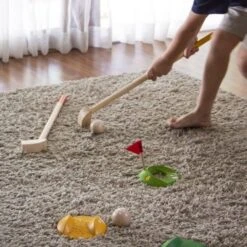 Jeu De Mini Golf Double Plantoys PlanWood - Jouet En Bois -Bois Jouets Magasin jeu de mini golf double plantoys planwood jouet en bois 3