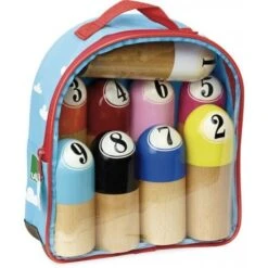 Jeu En Bois 9 Quilles Finlandaise 'Jurassik' Vilac® - Jouets En Bois France -Bois Jouets Magasin jeu en bois 9 quilles finlandaise jurassik vilac jouets en bois france 1