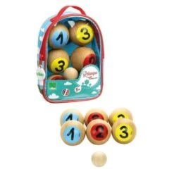 Jeu En Bois Boules De Pétanque Vilac® - Jouets En Bois France -Bois Jouets Magasin jeu en bois boules de petanque vilac jouets en bois france 3