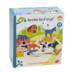 Jeu En Bois D’équilibre Empileur La Cour De La Ferme Tender Leaf Toys® - Jouets En Bois -Bois Jouets Magasin jeu en bois dequilibre empileur la cour de la ferme tender leaf toys jouets en bois 2