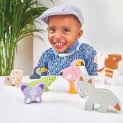 Jeu En Bois D’équilibres'Petits Animaux Des Andes' Le Toy Van® - Jouets En Bois -Bois Jouets Magasin jeu en bois dequilibres petits animaux des andes le toy van jouets en bois 3