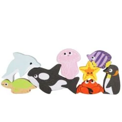 Jeu En Bois D’équilibresPetits Animaux Des Océans Le Toy Van® - Jouets En Bois -Bois Jouets Magasin jeu en bois dequilibres petits animaux des oceans le toy van jouets en bois 2