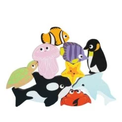 Jeu En Bois D’équilibresPetits Animaux Des Océans Le Toy Van® - Jouets En Bois