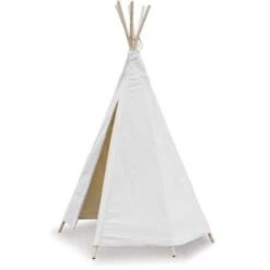 Jeu En Bois Tente Tipi D'indien écru Vilac® - Jouets En Bois France