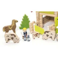 Jeujura Chalet à Comté Avec Camion Et Animaux 180pcs | Ref: 8054 - Jouets En Bois Jeujura -Bois Jouets Magasin jeujura chalet a comte avec camion et animaux 180pcs ref 8054 jouets en bois jeujura 2