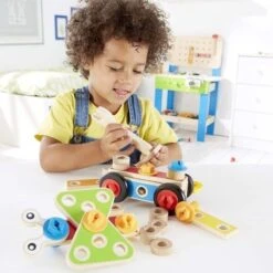 Hape Jeux De Construction 42 Pièces - Jouets Bio Hape -Bois Jouets Magasin jeux de construction jouets bio hape 3
