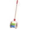 Jouet Canne à Pousser Bébé Plantoys Marche & Roule - Jouet En Bois