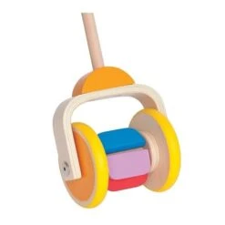 Jouet à Pousser Arc En Ciel - Jouets Bio Hape -Bois Jouets Magasin jouet a pousser arc en ciel jouets bio hape 2