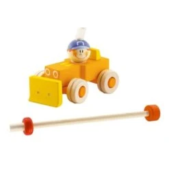 Jouet à Pousser Bulldozer Sevi 1831 - Jouets En Bois