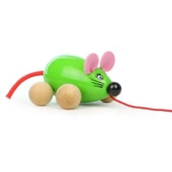 Bois Jouets Magasin -Bois Jouets Magasin jouet a trainer lisa la souris verte vilac jouets en bois 1