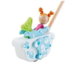 Jouet Bébé Canne à Pousser Sirène Sevi 1831 - Jouets En Bois -Bois Jouets Magasin jouet bebe canne a pousser sirene sevi 1831 jouets en bois 2