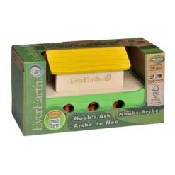 Jouet Arche De Noé EverEarth - Jouets Bois -Bois Jouets Magasin jouet boite a formes arche de noe everearth jouets bois 1 3
