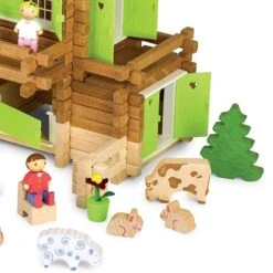 Jouet Chalet De Heidi (175pcs) Jeujura® | Ref: 8034 - Jouets En Bois écologiques 11 Jouet Chalet De Heidi (175pcs) Jeujura® | Ref: 8034 - Jouets En Bois écologiques -Bois Jouets Magasin jouet chalet de heidi 175pcs jeujura ref 8034 jouets en bois ecologiques 3