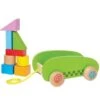 Jouet Chariot à Tirer Mini & Cubes - Jouets Bio Hape