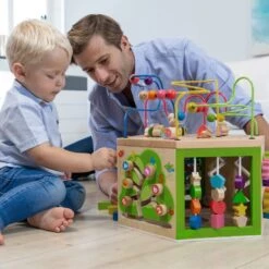 Jouet Cube D'éveil Multi Activités 7 En 1 EverEarth® - Jouets Bois -Bois Jouets Magasin jouet cube d eveil multi activites 7 en 1 everearth jouets bois 5