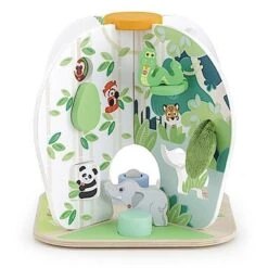 Jouet D'éveil Ensemble D'activités 4 Continents Amusants Sevi 1831 - Jouets En Bois -Bois Jouets Magasin jouet d eveil ensemble d activites 4 continents amusants sevi 1831 jouets en bois 3