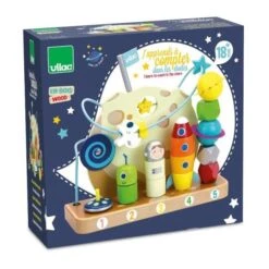 Jouet D'éveil Multi Activités ' Dans Les étoiles J'apprends à Compter' Vilac® - Jouets En Bois -Bois Jouets Magasin jouet d eveil multi activites dans les etoiles j apprends a compter vilac jouets en bois 2