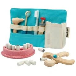 Jouet D'imitation En Bois Trousse De Dentiste Plantoys® - Jouet Enfants