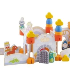 Jouet De Construction En Bois 'Château Comte & Dragons' 51 Pièces Sevi 1831 - Jouets En Bois -Bois Jouets Magasin jouet de construction en bois chateau comte dragons 51 pieces sevi 1831 jouets en bois 2