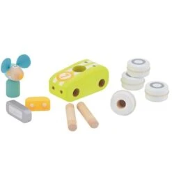 Jouet De Construction En Bois Petite Voiture De Course F1 Verte Souris Sevi 1831 - Jouets En Bois -Bois Jouets Magasin jouet de construction en bois petite voiture de course f1 jaune lapin sevi 1831 jouets en bois 1