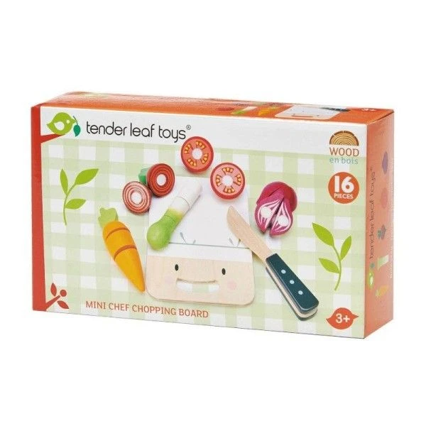 Jouet Dinette En Bois Planche à Découper Légumes Du Jardin à Scratch Mini Chef Tender Leaf Toys® - Dinette Bébé Bio 7 Jouet Dinette En Bois Planche à Découper Légumes Du Jardin à Scratch Mini Chef Tender Leaf Toys® - Dinette Bébé Bio – Image 5