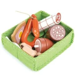 Jouet Dinette Marchande En BoisPanier Charcuterie Tender Leaf Toys® - Jouets Bébé 3 Ans