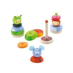 Jouet Empilable Coccinelle Sévi - Jouets En Bois -Bois Jouets Magasin jouet empilable coccinelle sevi jouets en bois 1