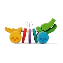 Jouet En Bois Planwood Alligator à Tirer Arc-en-ciel 22cm Plantoys® - Jouet Enfants -Bois Jouets Magasin jouet en bois alligator a tirer arc en ciel plantoys jouet enfants 2